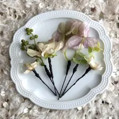 【ヘア飾り】卒業・入学・七五三・成人式・結婚式に