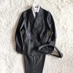 <極美品>LARDINI easy wear 新ロゴ ダークグレー スーツ 50 極美品>LARDINI easy wear 新ロゴ ダークグレー スーツ 50 - メルカリ