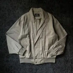 希少 90s デザインジャケット ブルゾン チェック柄 レトロ 秋 古着