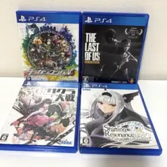超お得【PS4】激安ゲームソフト4本セット　まとめ売り　2