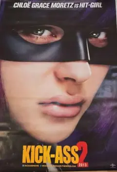 映画ポスター クロエ・モレッツKICK-ASS 2 ヒットガール 両面印刷 B1