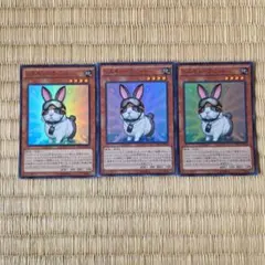 遊戯王 英語版 CT版 レスキューラビット スーパーレア 3枚 - メルカリ