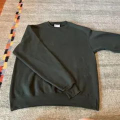 Champion ダークグリーン スウェット Lサイズ