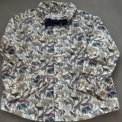 SENSE OF WONDER 動物リバティシャツ　90