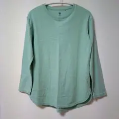 UNIQLO 長袖カットソー 140 ミントグリーン