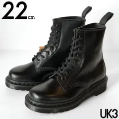 Dr.Martens UK3 22cm 1460 mono 8ホール 黒 美品