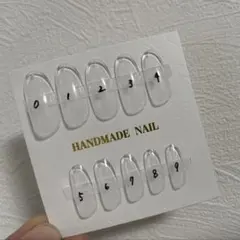 オーバル型 ネイルチップ測定用