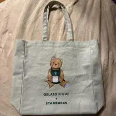 GELATO PIQUE + STARBUCKS トートバッグ