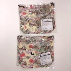 新品未開封　ミッキーマウス コミックデザインポーチ　２つ　セット