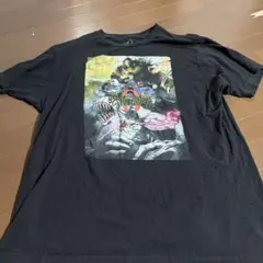 呪術廻戦　アニメプリント 黒 Tシャツ