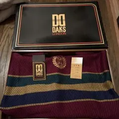 DAKS LONDON ひざ掛け 毛100% D-3705