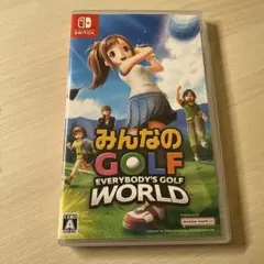 みんなのGOLF world Nintendo Switch