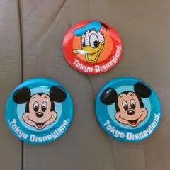 東京ディズニーランド バッジ 3個セット