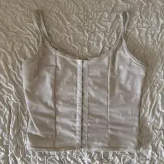 【美品】UNIF レース キャミソール アイボリー Sサイズ 希少 corsetのサムネイル