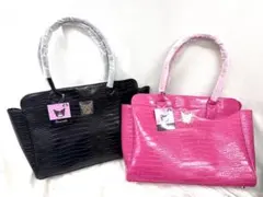 14 サンリオ　クロミ　クロコダイル風ショルダーバッグ 2種セット