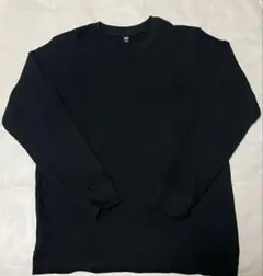 ユニクロ　UNIQLO ワッフル　ロングtシャツ ロンT Sサイズ　メンズ
