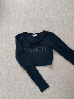 Darich ブラック クロップドトップスのサムネイル