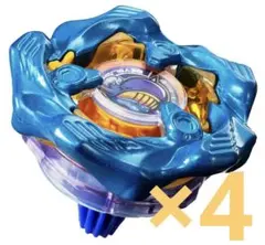 ベイブレードX アビスホエール ホエールウェーブ メタルコート 限定 ４個セット