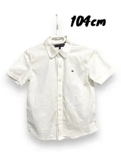 Tommy Hilfiger 半袖シャツ 104cm ホワイト