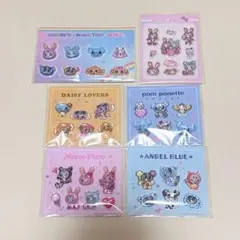 ナルミヤキャラクターズ　オリジナルぷっくりシール　立体シール　まとめ