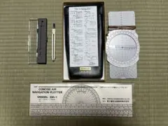 【美品・箱有】CONCISE 航法計算盤 AN-2 パイロット　航法3点セット 美品・箱有】CONCISE 航法計算盤 AN-2 パイロット 航法3点セット