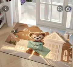 1枚だけセール　人気商品　ディズニー ダッフィー マット