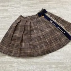 axes femme kids 130 スカート　秋冬物