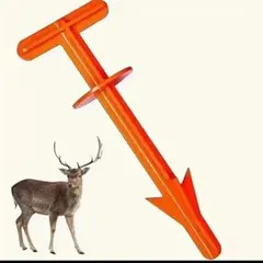 狩猟　鹿解体　ドレッシングツール　butt out