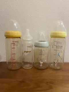 Pigeon スヌーピー柄 哺乳瓶 4本セット