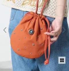 CIAOPANIC TYPY 巾着ショルダーバッグ スタッズのサムネイル