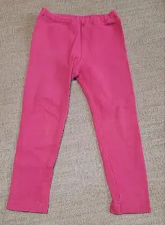 UNIQLO キッズ リブレギンス ピンク 110cm