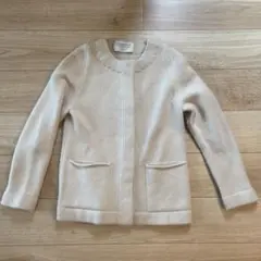 toyoboshi HANASE 2 ベビーカシミヤノーカラージャケット