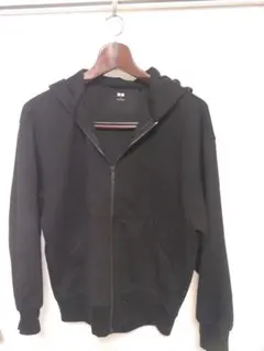 UNIQLO ユニクロ ジップアップパーカー ブラック S