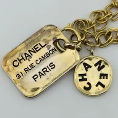 CHANEL メダル型ネックレス 31 RUE CAMBON PARIS - メルカリ