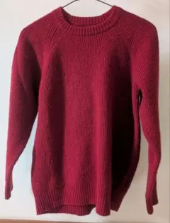 coen レディース 赤 ニット