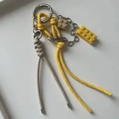 バッグチャーム　じゃらじゃらキーホルダー　パラコード　韓国　推しカラー