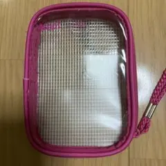 Kept クリアポーチ ピンク