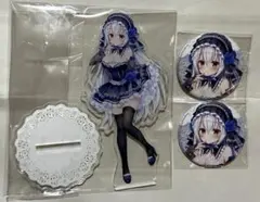 三つ葉ちょこ 吸血鬼ちゃん　缶バッジ　2点