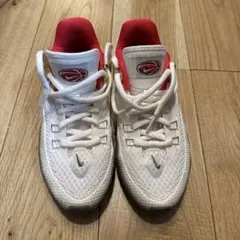 Nike STフレア バスケットボールシューズ ホワイト/レッド