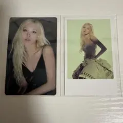 BLACKPINK DEADLINE ロゼ Weverse特典トレカ2枚 - メルカリ