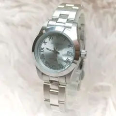 ★電池交換済★ IZAX VALENTINO 3針 デイト ねじロック式のサムネイル
