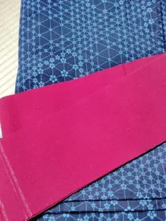 ウール半幅帯　15cm×320cm