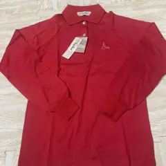 TOROY赤 長袖ポロシャツ