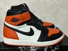 新品未使用 黒タグNIKE エアジョーダン1 レトロ ハイOG シャタバ2025 