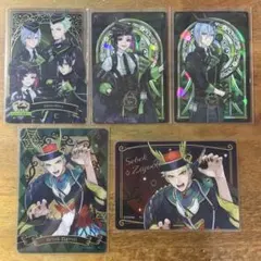 ツイステ ディアソムニア寮 集合 メタカ 寮服 式典服 実験着 カード
