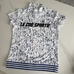 LE COQ SPORTIF スプラッシュパターン シャツ