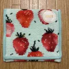 新品　フェイラー　ストロベリードット　ペールグリーン　ハンカチポーチ