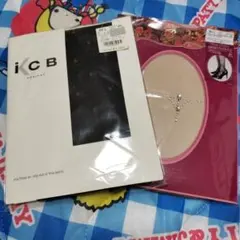 ❖iCB他❖ストッキング2足セット❖新品