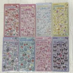 【国内正規品】ボンボンドロップシール　サンリオ　第2弾　コンプ　8枚セット