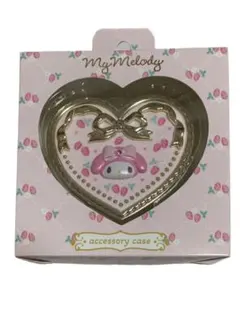 マイメロ　ミラー付き小物ケース　【未開封】